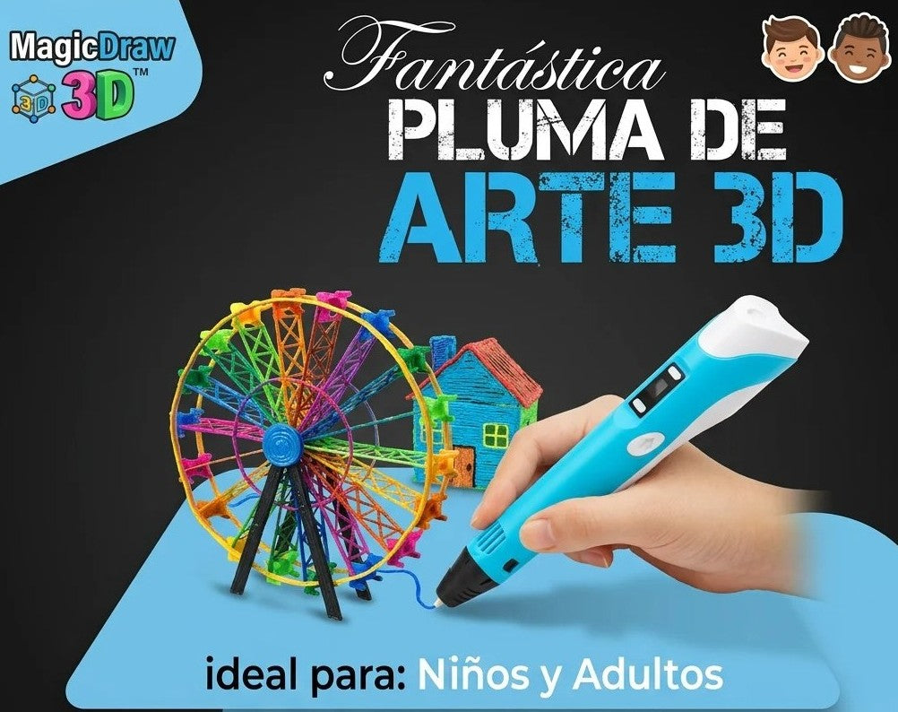 MagicDraw 3D™ – Pluma de Arte 3D