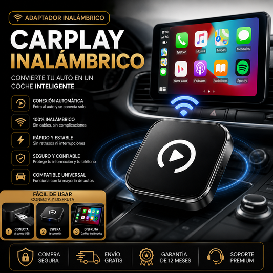 CarPlay™ - Pantalla Inteligente Auto