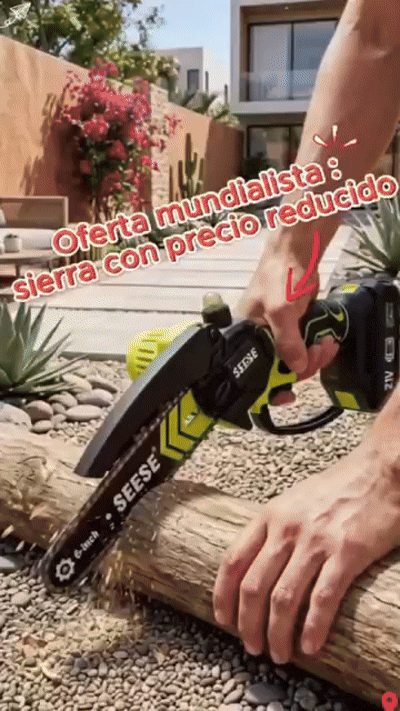 TitanCut™ – Mini Motosierra Inalámbrica de Alta Potencia