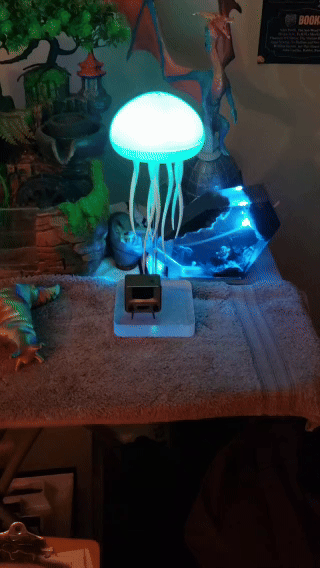 Medusa Light Pro™ – Lámpara de Medusa LED con Base