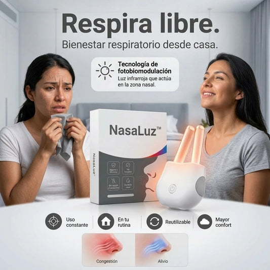 NasaLuz™ Terapia Nasal de Luz Infrarroja