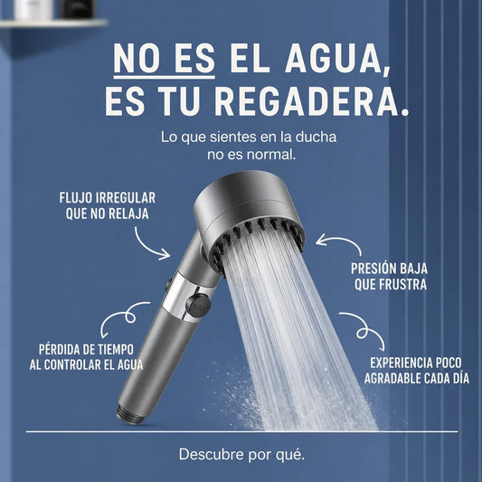 AquaPulse Pro™ – Regadera con Filtrado y Masaje (Incluye 4 filtros)