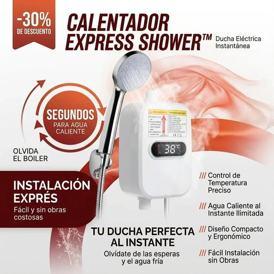 Calentador Express Shower™ – Ducha Caliente al Instante.