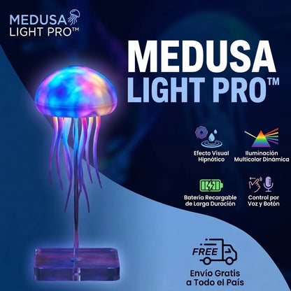 Medusa Light Pro™ – Lámpara de Medusa LED con Base