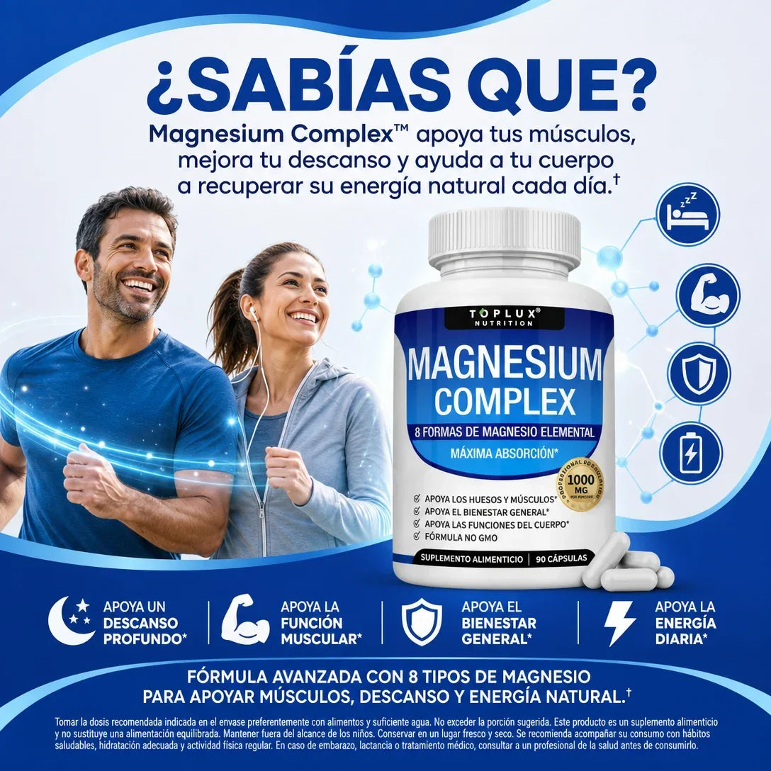 Magnesium Complex™ - Complejo de Magnesio 1000 MG